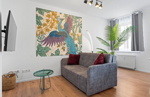 Remscheid Apartment | Central | Kitchen | Netflix | 43sqm