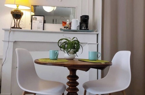 Poitiers Apartment | Central studio with large private terrace, calm and light
