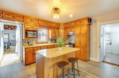 Fulton House | Century Old Farmhouse in Fulton: 6 Mi to Town!