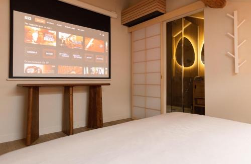 Jacquard - Prefecture Apartment | CEVA Suite Sakura - Jacuzzi & Cinéma Centre ville