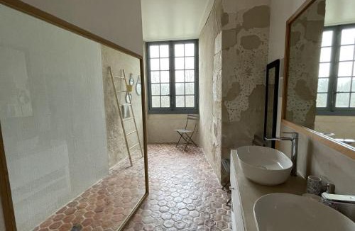 Saincaize-Meauce Bed & Breakfast | Château de Meauce, chambre Louise et Marie