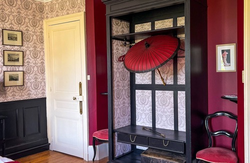 Quesnoy-le-Montant Bed & Breakfast | Château Le Bas Bleu, Chambre Sarah Bernhardt