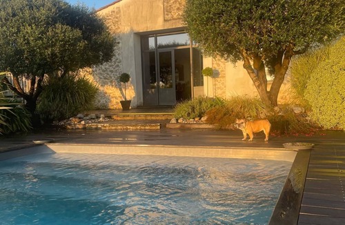 Targon House | Chai Elisabeth Renovated country house with brazier and swimming pool