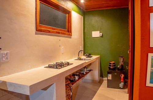Cumuruxatiba Ski Chalet | Chalé beira mar c WIFI na Praia do Peixe Grande/BA