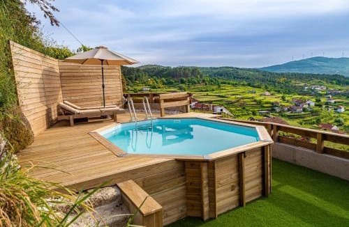 Moncao Ski Chalet | Chalé dos Penedos, sossego e piscina privada
