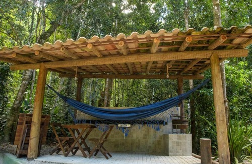 Cumuruxatiba Ski Chalet | Chale 3 com Churrasqueira e Ar a 200m da Praia