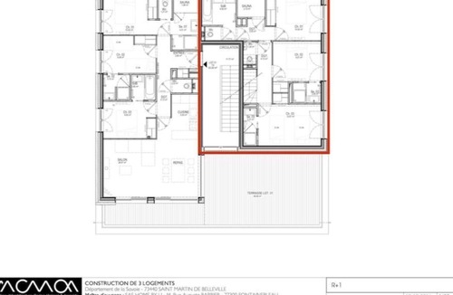 Saint-Martin-de-Belleville Ski Chalet | Chalet 4 duplex design and luxurious,