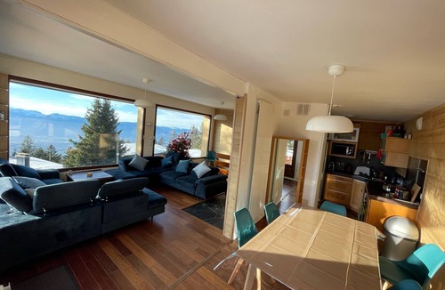 Chamrousse Ski Chalet | Chalet Chamrousse 1750, 7 Pers, 3 ch, Terrasse, vue Magnifique sur le Vercors