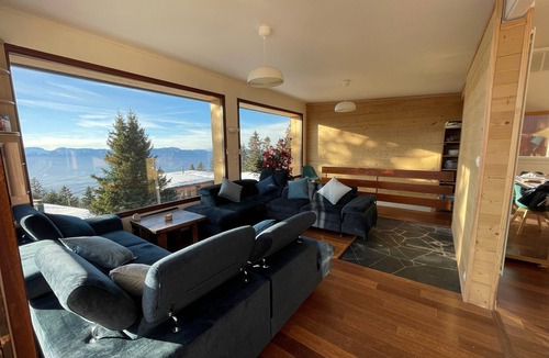 Chamrousse Ski Chalet | Chalet Chamrousse 1750, 7 Pers, 3 ch, Terrasse, vue Magnifique sur le Vercors