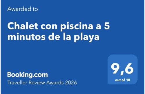 Vilagarcia de Arousa House | Chalet con piscina a 5 minutos de la playa