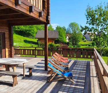 Thezillieu Ski Chalet | Chalet d'exception avec jacuzzi sauna et piscine - proche station du retord