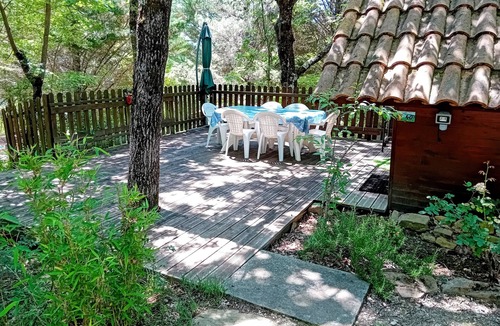 Camon House | Chalet dans camping à Camon (Ariège)