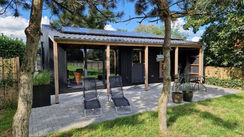 Leur Ski Chalet | Chalet de Scherpenweide, compleet landelijk gelegen huisje met optie jacuzzi