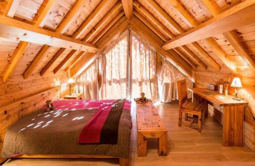 Saint-Michel-de-Chaillol Ski Chalet | Chalet en bois 6 pers. avec terrasse Sud, lumineux et équipé, animaux admis – Saint-Michel-de-Chaillol - FR-1-393-12