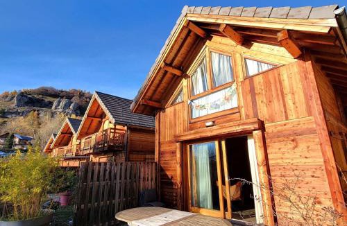Saint-Michel-de-Chaillol Ski Chalet | Chalet en bois 6 pers. avec terrasse Sud, lumineux et équipé, animaux admis – Saint-Michel-de-Chaillol - FR-1-393-12