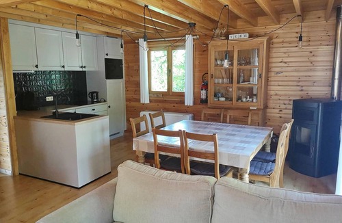 Biron Ski Chalet | Chalet in Biron with Sauna and Nature Views