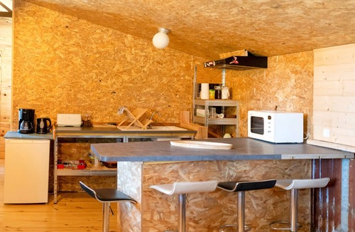 Escalans House | Chalet L'Escale Du Dernier Pin – Peaceful Wooden Retreat in Southwest France