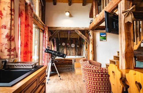 Bellentre Ski Chalet | Chalet La Plagne jacuzzi vue top
