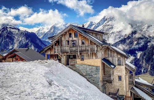 Villard-Reculas Ski Chalet | Chalet Le Perchoir, Spa, Sauna, sur les pistes