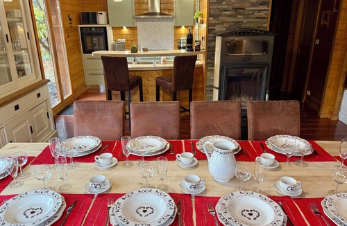 Xonrupt-Longemer Ski Chalet | Chalet Le Saut de Biche with Sauna, Balneo, Kamado