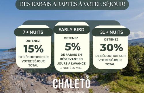 Saint-Philemon Ski Chalet | Chalet Oasis - Spa and Incredible view