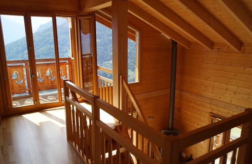Heremence Ski Chalet | Chalet panoramic view in the sun, terrace, sauna, 4 Valleys domain and trails