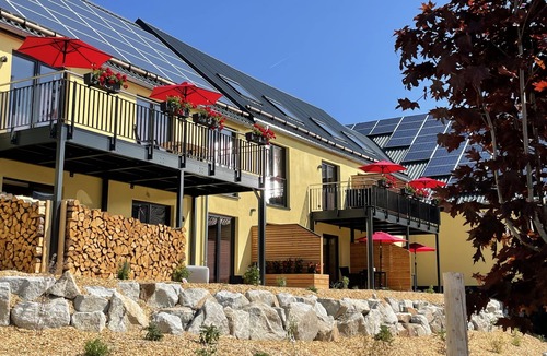 Feilitzsch Condo | Chalet vacation apartment "Bergloft", 115 sqm & wellness/fitness/sauna - Bergrödelhof