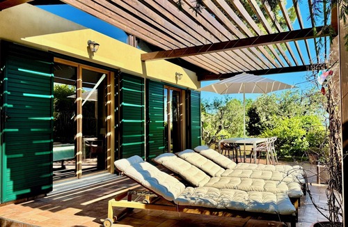 Misano Monte Ski Chalet | ChaletSoleLuna sea view, Italian Villa, Riccione Misano, Pet Friendly!