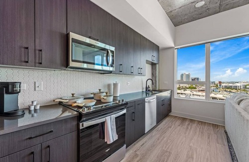 Channel District Apartment | Channelside High Rise | Perfect for Remote Work!