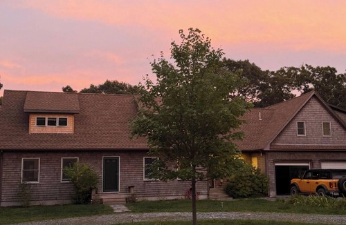 Edgartown House | Chappaquiddick retreat-outdoor shower, hot-tub, decks, central AC-close to beach
