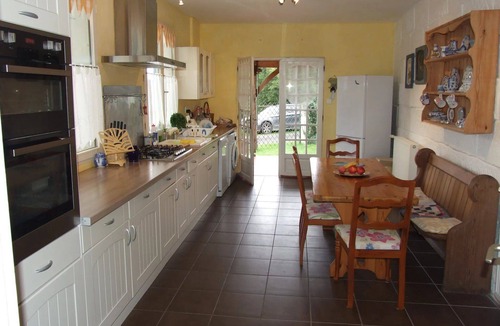Les Essards House | Character house, with private salt water pool & views over the countryside.