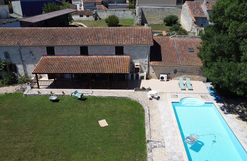Bonneville House | Charente rustic farmhouse with heated pool and wonderful views, sleeps 13.