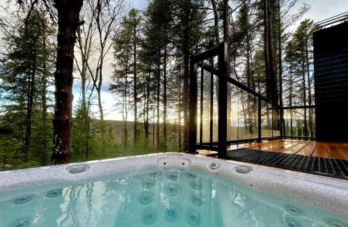 Les Eboulements Ski Chalet | Charlevoix expérience thermale en pleine nature - Suites Nature Charlevoix - Suite #1