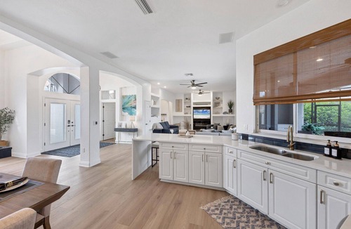 Punta Gorda House | Charlotte County Villa 5878: Waterfront Pool & Spa Home