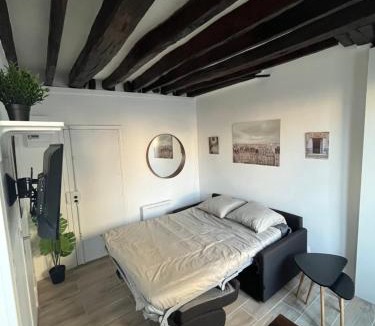 Porte-Saint-Martin Apartment | Charmant Studio au Cœur du Marais