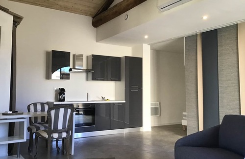 Saint-Paulet-de-Caisson Condo | Charming loft in estate with swimming pool in the heart of the gorges de l'ardeche
