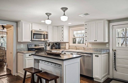 Ridgeway House | Charming 1891 Country Farmhouse: Game Room, Fire Pit, 2 Acres, EV Charger