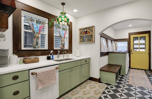 Noblesville House | Charming 1930s Bungalow Steps from Shops, Trails & Concerts