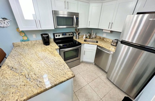 Port Canaveral Apartment | Charming 2 Bedrooms in Royal Mansions Oceanfront Complex