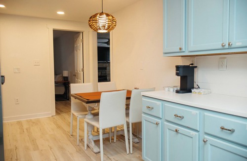 Norton Shores House | Charming 2-bedroom home near Mona Lake. Pet Friendly!