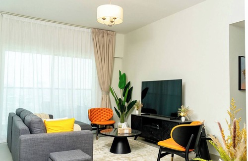 Jumeirah Village Circle Apartment | Charming 2-bedroom apartment with AC in vibrant Dubai-Jumeira Village Circle