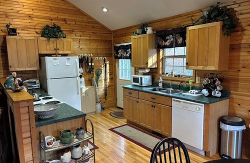 Hayesville Cabin | Charming 2-bedroom cabin with Hot Tub, WiFi, and AC/Heat in serene Hayesville