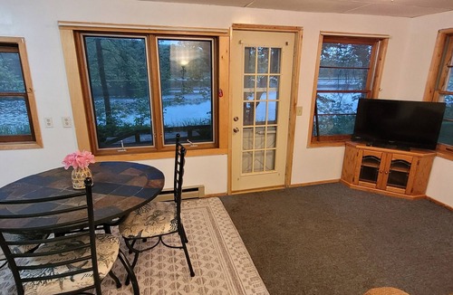 Garrison Cabin | Charming 2-bedroom cabin, offering AC and WiFi for a delightful stay.