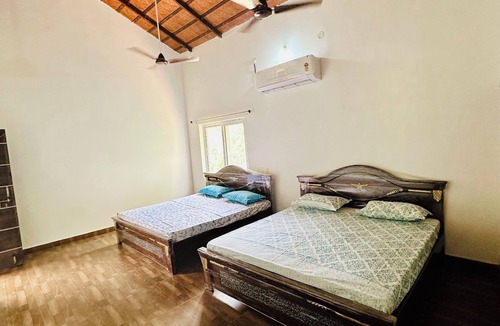 Bhongir Other | Charming 2-bedroom farmhouse with pool,AC, in Bibinagar in a 5 acre Mango farm