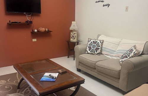 San Juan Apartment | Charming 2-bedroom apartment with AC in brilliant Champ Fleur.