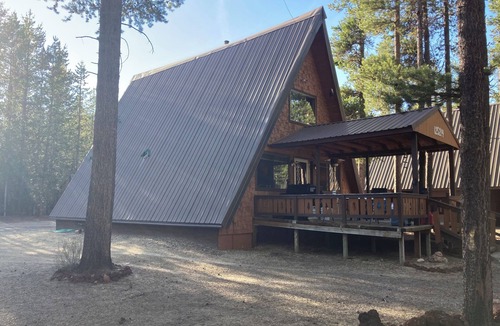 Gilchrist Cabin | Charming 2-bedroom cabin in OHV area 15 miles from Crescent Lake Junction.