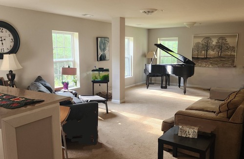 Upper Marlboro House | Charming 2 BR English Basement. Private entry, bath, kitchenette & lots of light