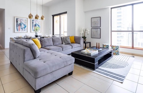 Jumeirah Beach Residence Apartment | Charming 2BR in JBR with Amazing Marina Views!