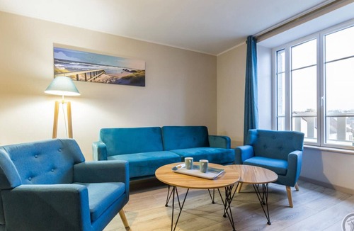 Saint-Pair-sur-Mer Apartment | Charming 2nd-floor apartment in Saint-Pair-sur-Mer, close to beach, perfect for families