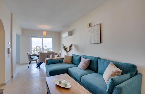 Skala Apartment | Charming 3-Bed Duplex with Stunning Sea View